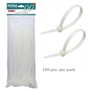 TOTAL - Coliere de plastic - 100buc - 1020mm