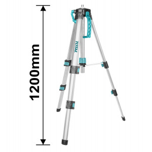 Trepied nivela laser Total, aluminiu, 1200 mm, NM/ TLLT01152, Argintiu