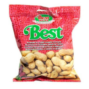 Alune in coaja prajite si sarate Best 100g, NM26682