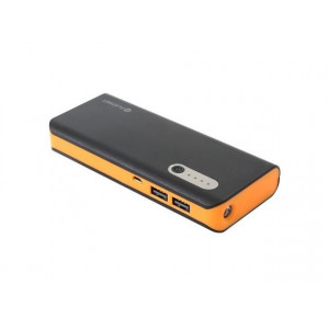 Baterie externa cu lanterna Platinet 13000 mAh, 5 V + cablu microUSB, NM/ PMPB13BO, Negru/Portocaliu