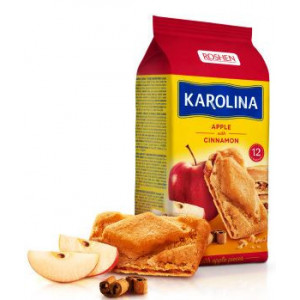 Biscuiti cu mar si scortisoara Roshen Karolina 168g, NM21816