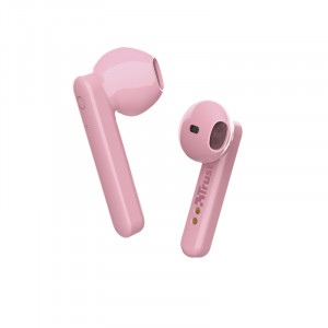 Casti bluetooth Trust Primo Touch NM 23782, comenzi tactile, Roz