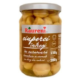 Ciuperci intregi in saramura Raureni 280g, NM26312