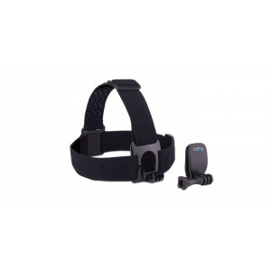 Curea reglabila pentru cap din material textil + clip GoPro Head Strap, NM/ACHOM-001, Negru