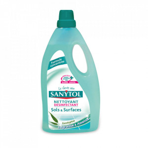 Detergent dezinfectant pentru pardoseli si suprafete Sanytol, eucalipt, 1 l