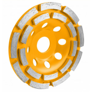 Disc diamantat dublu segmentat 125 mm pentru slefuit
