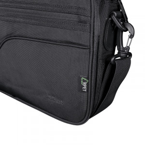 Geantă ecologică Trust Sydney 24399, pentru laptop 17,3 inchi, Negru