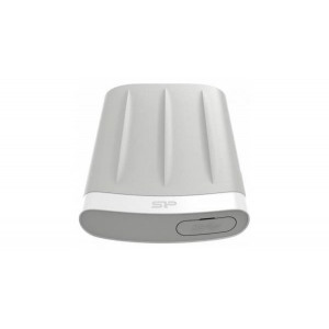 Hard disk portabil pentru MAC Silicon-Power Armor A65M 2 TB, 2.5 inch, USB 3.0, waterproof/anti-shock, NM/ SP020TBPHD65MS3G, Argintiu