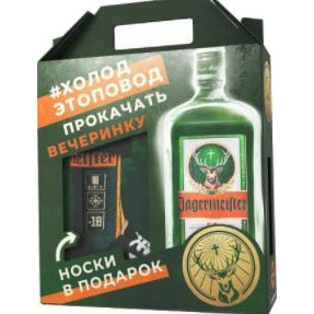 Lichior Jagermeister 35%, 700ml + sosete, NM25946
