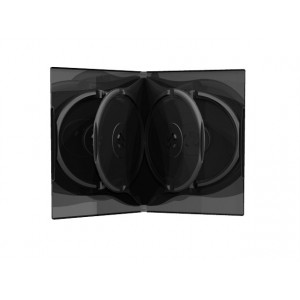 MediaRange Carcasa 6er-DVD-Box black