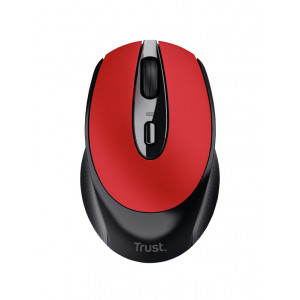 Mouse optic reincarcabil wireless Trust Zaya, 800 - 1600 dpi, NM/ 24019, Rosu