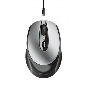 Mouse optic reincarcabil Zaya WRL, 800 - 1600 dpi, wireless, NM/ 23809, Negru