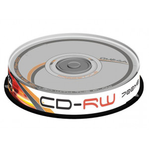 OMEGA FREESTYLE CD-RW 700MB 12X CAKE*10
