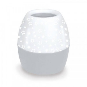OMEGA LED PROJECTOR NIGHT LIGHT GREY STAR PATTERN 45180