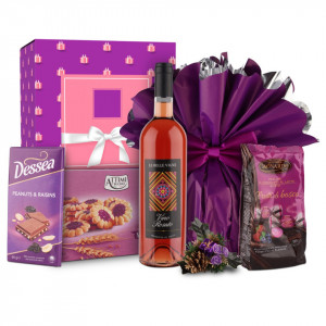 Pachet cutie cadou de Craciun Lavander Box