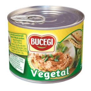 Pate vegetal Bucegi 200g, NM25688