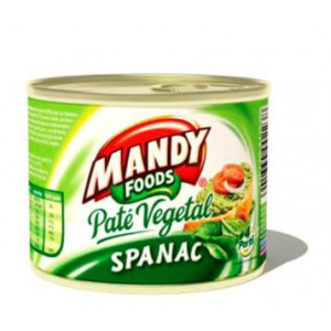 Pate vegetal cu spanac Mandy 200g, NM26270
