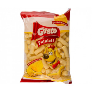 Pufuleti cu aroma de cascaval Gusto 100g, NM25719