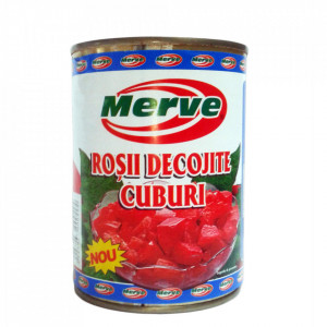 Rosii decojite cuburi Merve 400g, NM23272
