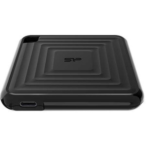 SSD extern portabil Silicon Power PC60, 960GB, USB 3.2, NM/ SP960GBPSDPC60CK, NM/ SP960GBPSDPC60CK, Negru