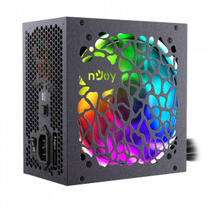 Sursa nJoy Freya 500, ATX, RGB, 500 W, NM/ PSAT-050ARAF-BU01B, Negru