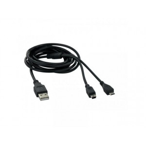 TNB USB to miniUSB & MicroUSB CABLE 2M