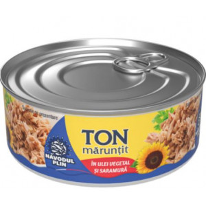 Ton maruntit in ulei Navodul Plin 2 x 80g, NM26768