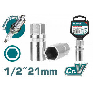 TOTAL - Cheie de bujii - 21mm (INDUSTRIAL)