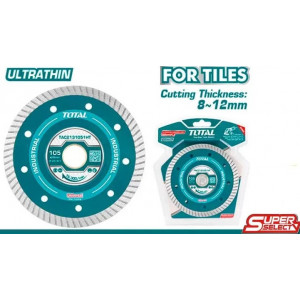 TOTAL - Disc diamantat ultrasubtire - 230x22.2mm (INDUSTRIAL)