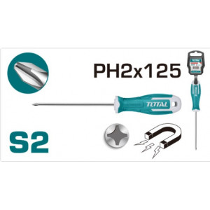 TOTAL - Surubelnita Phillips- PH2 - 6.0mm - 125mm