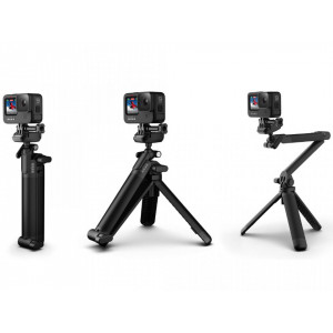 Trepied 3-Way GoPro, 20.3-49.5cm, ball joint 360 de grade, NM/ AFAEM-002, Negru