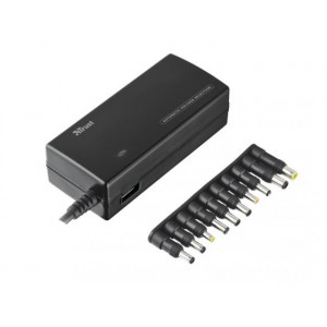 TRUST 120W Plug & Go Laptop & Phone Charger - black