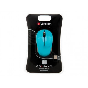 Verbatim Wireless Laser GO Nano Mouse Blue