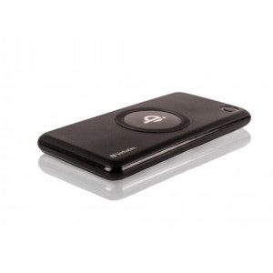 Verbatim10000mAh5v=2A in and out. 2x out White or Black + Wireless charging