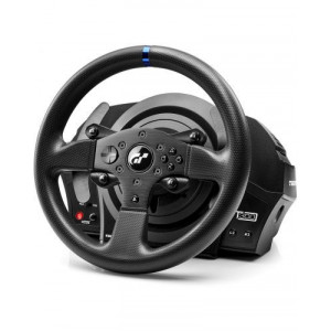 Volan cu 3 pedale Thrustmaster T300 RS GT Edition, Force Feedback, 1080 de grade, schimbator de viteze cu 2 clapete, NM/ 4160681, Negru
