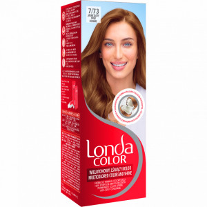 Vopsea de par permanenta Londa 7/73 Blond coniac, 110ml
