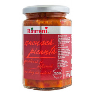 Zacusca picanta Raureni 300g, NM26360