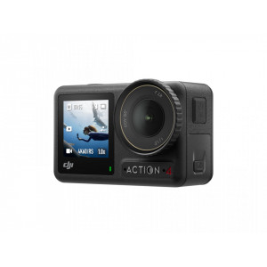 Camera de actiune DJI Osmo Action 4 Standard Combo, 4K 60, 10MP, 3 Axe, Rocksteady 3.0, NM/ CP.OS.00000269.01, Negru