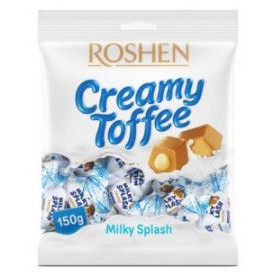 Caramele Roshen Milky Splash Toffee 150g,NM21869