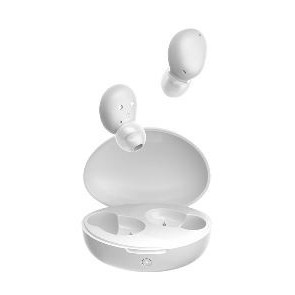 Casti wireless QCY T16, bluetooth 5.2, timp de utilizare 5.5 ore, NM/ T16_W, Alb