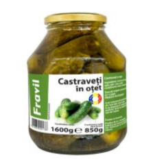 Castraveti in otet Flavil 9-12 cm, 4150g, NM26213