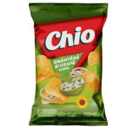 Chipsuri cu aroma de smantana si ceapa Chio Chips 6 x 60g, NM26008