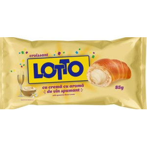 Croissant cu crema cu aroma de vin spumant Lotto 85g, NM26104