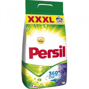 Detergent automat pudra Persil Lavender, 100 spalari, 10 Kg, Verde