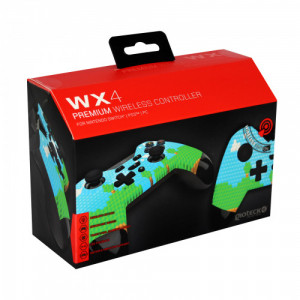 Gioteck - WX4 Premium Wireless Controller Adventure Edition for Nintendo Switch, PS3 & PC MULT Multi-Platform