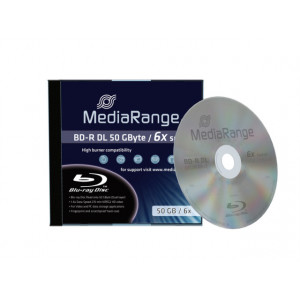MediaRange BD-R DL 50GB 6x JC