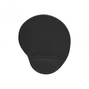Mousepad ergonomic cu gel Speedlink Vellu, invelis textil, Negru