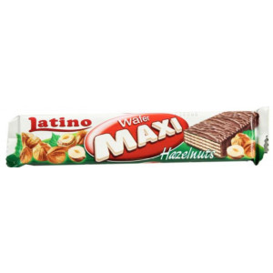 Napolitana cu crema de alune Latino Maxi 20 x 60g,