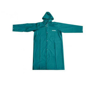 Pelerina de ploaie Total THTRC031.L/NM, marime L, material PVC, 2 buzunare, Verde