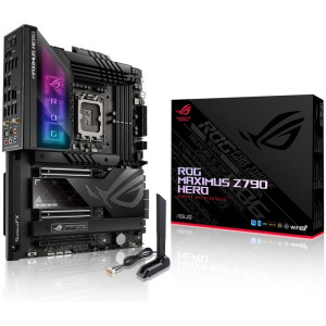 Placa de baza Asus LGA 1700, Z790, USB 3.2 gen 2 MB, NM/ ROG MAXIMUS Z790HERO, Negru